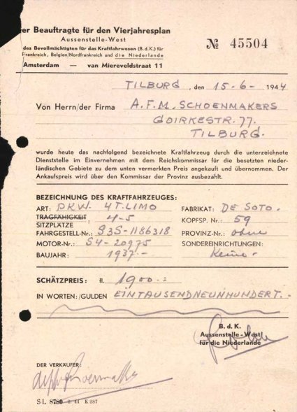 Bron: Regionaal Archief Tilburg, toegang 484, Gemeentebestuur Tilburg 1938-1985, inv. nr. 5633, scan 264