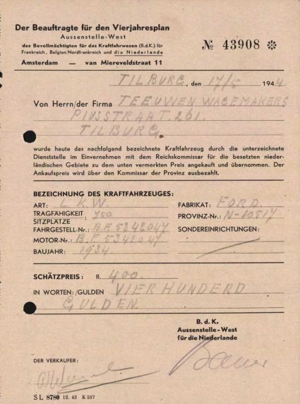 Bron: Regionaal Archief Tilburg, Archief gemeentebestuur Tilburg 1938-1985, inv. nr. 5633, scan 230