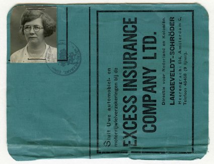 Rijbewijs C.J. van Berkel, 1936, zijde 1 (collectie A. van Daal)