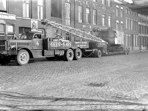 Diamond T, 1948 (Foto: Fotopersbureau Het Zuiden. Bron: Erfgoed 's-Hertogenbosch)