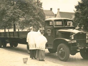 GMC truck, c. 1948