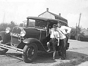 Ford Model A (foto: collectie St. Zeelst Schrijft Geschiedenis)