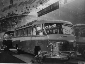 N-79498 Scania touringcar, c. 1950.