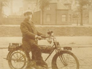 Sparkbrook motorfiets, 1916.
