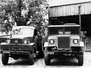 GMC en Ford (collectie St. BouwmachinesvanToen)