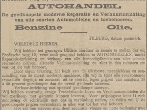 Bron: Nieuwe Tilburgsche Courant, 26 jan. 1924