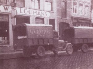 Loomans' bedrijf aan de Boschstraat (collectie C. Loomans)