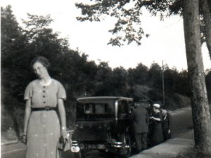 op weg naar Namen, 1935 (Collectie R. en M. van Gestel-Gielisse)