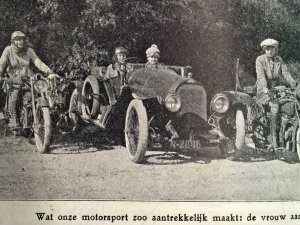 HD, Opel (?) en Excelsior (bron: Auto-Leven, 1920)