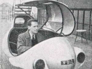 N-212 Bouwer Chr. van Wyck in de autoscooter (coll. Heemkundekring Onsenoort)
