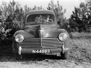 Peugeot 203 (Foto: Daan Scholte. Bron: Stadsarchief Oss)