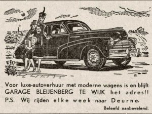Pontiac? (bron: Nieuwsbl. Land van Heusden en Altena (...), 1 april 1948)