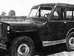Willys jeep (bron: tijdschrift EVO, juni 1948)