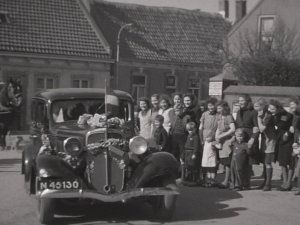 Bron: BrabantinBeelden, film Bevrijdingsfeesten Nieuw-Vossemeer 1947