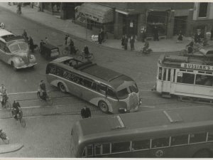 Büssing-NAG (Foto: Dienst Stadsontwikkeling en Volkshuisvesting Den Haag. Bron: Haags Gemeentearchief)