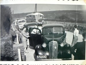 Auto van Bemelmans, 1938 (foto: E. Hodenius)