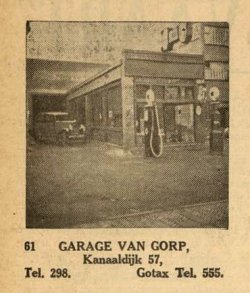 Het garagebedrijf (Bron: De Zuid-Willemsvaart, 24 feb. 1934)