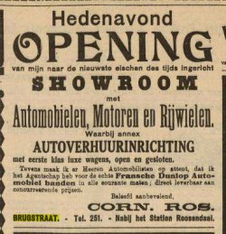 Advertentie 1920