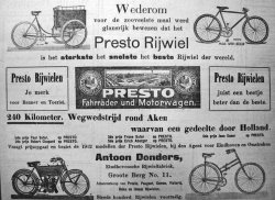 Meierijsche Courant, 28 juni 1912 (Bron: St. Eindhoven in Beeld)