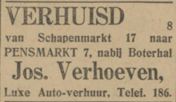 Bron: Prov. Noordbr. en 's-Bossche Courant, 1 apr. 1926