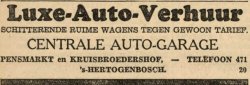 Advertentie in de Prov. Noordbr. en 's-Bossche Courant, 27 okt. 1928