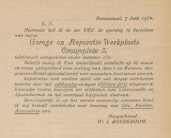Bron: De Grondwet, 7 juni 1930