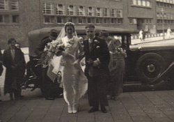 Bruidspaar Van Schijndel, 1937
