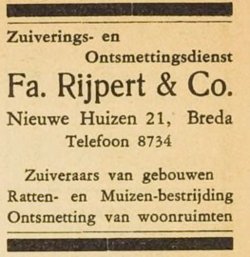Bron: Adresboek Breda 1947, p. 408