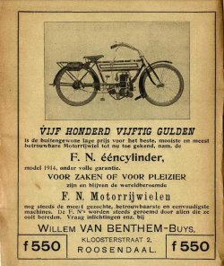FN (Adresboek Roosendaal, 1914)