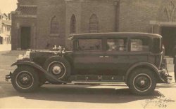 Cadillac, 1930 (collectie B. Otten)