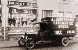 De auto van J. van Oosterhout