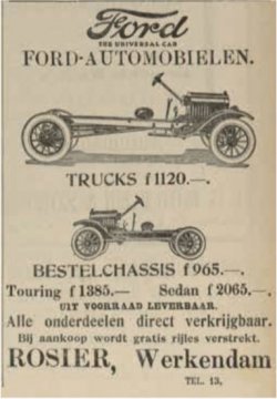 Advertentie Ford