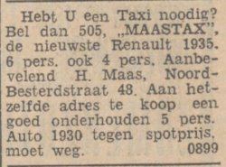 Bron: Nieuwe Tilb. Courant, 9 feb. 1935