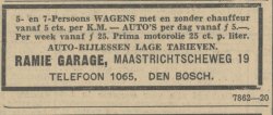 Bron: Prov. Noordbr. en 's Bossche Courant, 1 aug. 1936