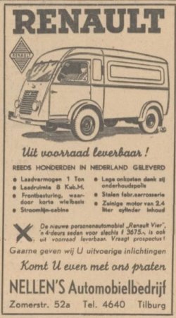 Bron: Nieuwsblad v.h. Zuiden, 15 juli 1948