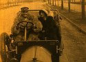 Still uit de Italiaanse film De Doodenrit, 1912.
