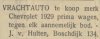 Bron: Eindhovensch Dagblad, 12 sept. 1931